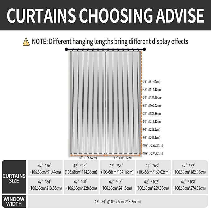 WdFour 42x72 Inch Blackout Curtains - Thermal Insulated Pinch Pleated Drapes, 100% Light Blocking, Extra Long Back Tab Panels for Bedroom & Living Room, Pack of 2 (Greyish White)