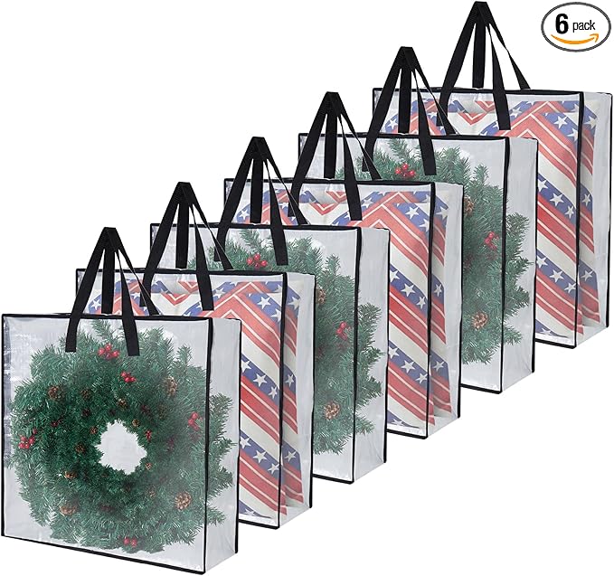 Decorative Wreath Storage