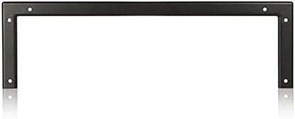 StarTech.com 4U Wall Mount Patch Panel Bracket - 19 inch Steel Vertical Mounting Rack for Network and Data Equipment, TAA (RK419WALLV)