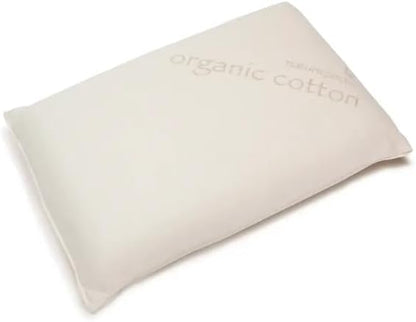 Naturepedic Organic Latex Pillow - Standard Bed Pillow with Soft Comfort - Luxury Pillow with Adjustable Fill for Comfortable Sleeping, Back Support and Neck Pain Relief