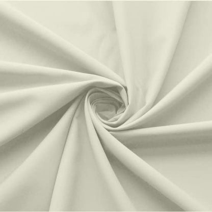 Ruffled Bed Skirt with Split Corners-Dust Ruffle - 24" Drop 100% Microfiber Soft,Sheen & Luxurious Look - Bed Skirts (Ivory -Twin)