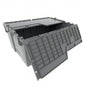 Unknown Plastic Modern Lidded Home Storage Bins - 6 Pack Heavy Duty 8.5 Gallon Size - 21.5 Inch L x 15 Inch W x 9 Inch H