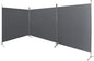 Steel-AID Triple-Panel Privacy Room Divider – Folding Partition Privacy Screen for Office, Classroom, Dorm Room, Kids Room, Studio, Conference - 216" x 72" - Easy to Assemble, Freestanding & Foldable