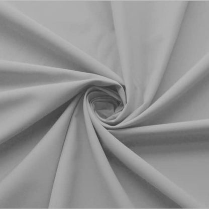 Ruffled Bed Skirt with Split Corners-Dust Ruffle - 18" Drop 100% Microfiber Soft,Sheen & Luxurious Look - Bed Skirts (Light Grey -Twin)