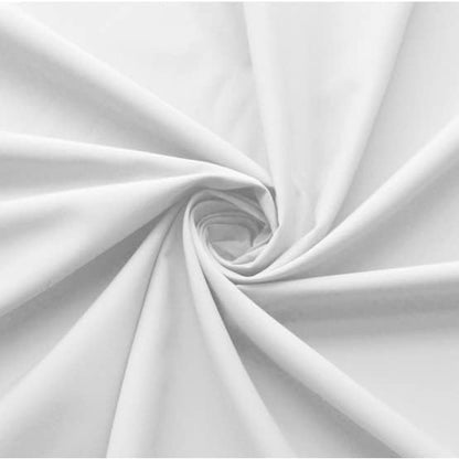 Ruffled Bed Skirt with Split Corners-Dust Ruffle - 24" Drop 100% Microfiber Soft,Sheen & Luxurious Look - Bed Skirts (White -Full)