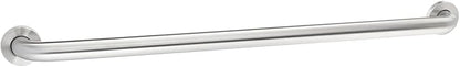 Amazon Basics Bathroom Handicap Safety Grab Bar, 42 Inch Length, 1.5 Inch Diameter, Holds up to 500LBs, ADA Compliant, Stainless Steel