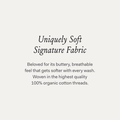 BOLL & BRANCH Signature Hemmed Sheet Set - California King, White - Luxury 100% Organic Cotton - Includes 1 Flat, 1 Fitted, 2 Pillowcases - Buttery Soft