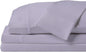 SHEEX - Original Performance Sheets Set (King/California King) Silver Lilac - Cooling Sheets, Moisture Wicking- 1 Flat Cooling Sheet, 1 Fitted Cooling Sheet, 2 Pillow Covers- Wrinkle Free, Sleep Aid