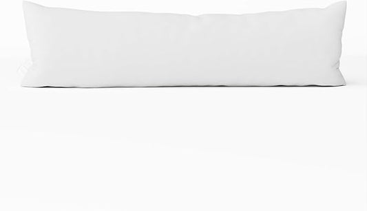 Looms & Linens 12x36 inch Long Lumbar Pillow Insert - Hypoallergenic Down Alternative Cushion Filler - Extra Long Boudoir Pillow Insert Pillow Stuffing for Couch Pillows