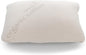 Naturepedic Organic Latex Pillow - Queen Bed Pillow with Soft Comfort - Luxury Pillow with Adjustable Fill for Comfortable Sleeping, Back Support and Neck Pain Relief