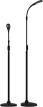 Stella Sky Two Premium 10W LED Task Light Floor Lamp - Black - Adjustable Dimmable Low Vision Natural Sunlight - Bright Macular Degeneration Lighting - Hobby, Crafting, Sewing, Artist, Reading, Office