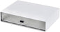 Desk Drawer Organizer, Stackable Plastic Storage Drawer, Grocery Organizer For Stationery/Office Supplies (New White, 1 Compartment)