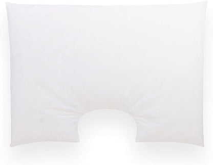 Wife Pillow - Topper, Down Alternative Premium Siliconized Fiberfill - Machine Wash & Dry. Adjustable for Side Sleepers by Zipper Access, Add or Remove Filling for Best Sleeping: Medium Support