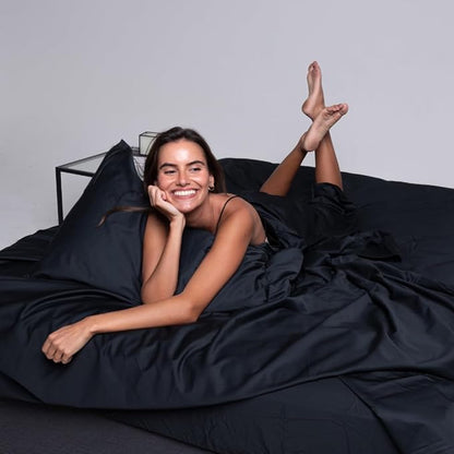 THE LAD COLLECTIVE 2.0 Bedding Set - 4 Piece Sheet & Pillow Case Set, Custom Cotton Blend, Soft, Comfortable, Temperature Regulating, & Easy-to-Use - (Twin XL, Nullarbor)