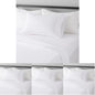 Amazon Basics Lightweight Super Soft Easy Care Dorm-Friendly, Microfiber 3 Piece Bed Sheet Set with 14-Inch Deep Pockets, Twin XL, Bright White, Solid (Pack of 4)