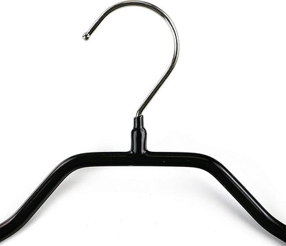 MAWA by Reston Lloyd, Non-Slip Steel Suit/Jacket Hanger, Wide Supportive Sholders with Rotating Hook, Copper, Set of 5 (42-L)