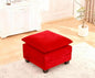 Loveseat Sofa Cloud Sofa Couch 50'', Modern Loveseats 2 Seat Couch with 2 Pillows for Small Spaces/Apartment/Studio/Office/Bedroom/Living Room 8834-RED-O