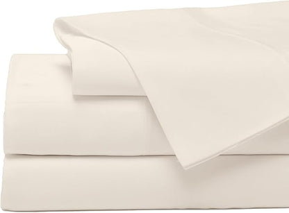 Cozy Earth Luxury Bed Sheet Set - 100% Viscose from Bamboo Fabric, Ultra-Soft & Breathable, Fits Regular & Deep Pocket Mattresses up to 20" - 4 Pieces Twin Sheet Set Oat