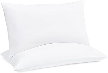 Fern and Willow King Size Bed Pillows - Set of 2, 36"x20" - Luxurious Ultra-Soft Cooling Pillow - Hotel Quality, Down Alternative Fill - Ideal Gift for Side, Back & Stomach Sleepers