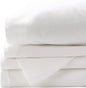 Red Land Cotton Luxury Sheet Set | 100% American Grown Cotton Basics | Premium Hotel Ultra-Soft Lightweight 4 Piece USA Made Deep Pocket Fitted, Flat Sheet, & Pillowcases Percale Weave (Full/White)