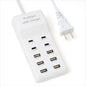 Puikfyni Portable USB C Charging Station,4 -C- Ports, USB Charging hub 10-Ports/USB c Charger Block for Multiple Devices Phones Tablet Smartwatch Headphones Speakers (USB-4C+6A)