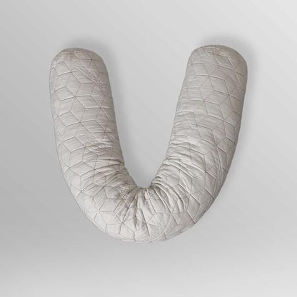 IWS I WANNA SLEEP Adjustable Cooling Pillow, Neck Support, Bed Pillows for Sleeping, Gel Cross Cut Memory Foam, Side Sleepers, Snow® Pillow (1, Body)