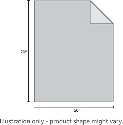 Bedsure GentleSoft Fleece Throw XL Blanket Yellow - 300GSM Soft Lightweight Plush Cozy Blankets for Bed, Sofa, Couch, Travel, Camping, 50x70 inches
