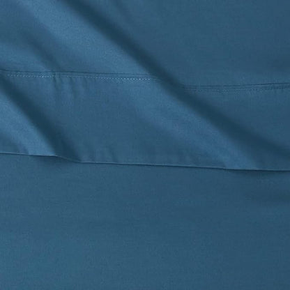 Amazon Basics 3-Piece Microfiber Lightweight Bed Sheet Set with 14-Inch Deep Pockets, Super Soft, Easy Care, Twin XL, Dark Teal, Solid