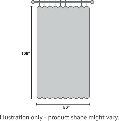 NICETOWN Sliding Door Curtain 108 inches Long, Blackout Patio Door Panel Privacy Thermal Insulated Sound Reducing Room Divider Drape for Bedroom/Living Room (1 Panel, Beige, W80 x L108)