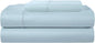400 Thread Count Twin XL Bed Sheets, 100% Egyptian Cotton Twin XL Sheet Set, Soft & Comfy 3 Piece Luxury Hotel Sheets Fits Upto 17", Machine Washable No Pill Blue Sheet & Pillowcase Sets- Light Blue
