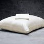 LUXOME 100% Rayon (Viscose) from Bamboo Pillowcase Set (King) | 400 Thread Count | Moisture-Wicking | Envelope Closure | Ivory
