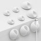 Phone Charger Cord Holder, Mini Cable Clips Wire Organizer, Cable Management for Desk, Office and Nightstands, 9 PCS