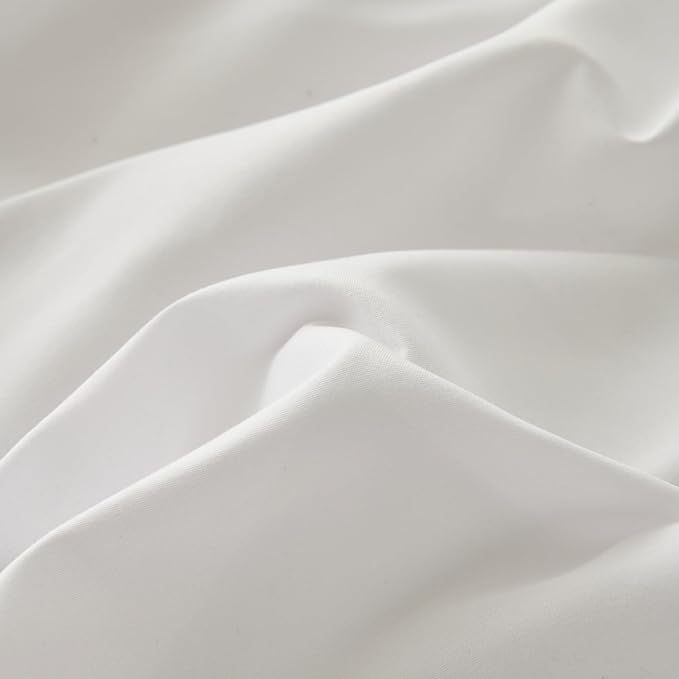 Bed Skirt Full Size Ruffled Bed Skirt with Split Corners, Full Bed Skirts 12 Inch Drop with Platform, White, 12'' Full