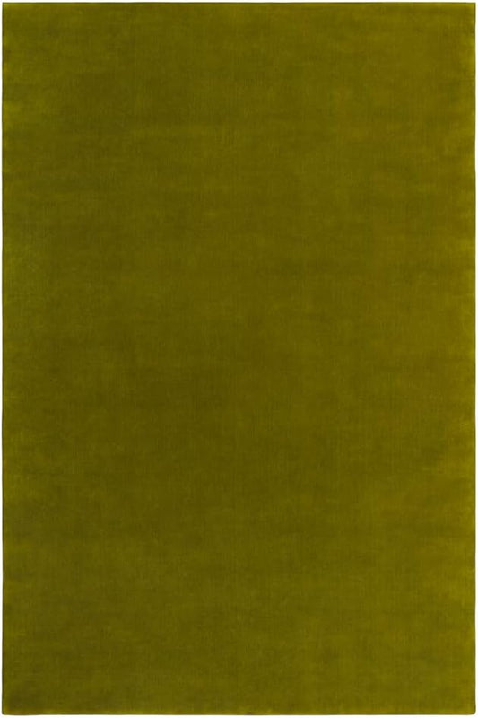 Hand-Tufted Wool Rectangle Area Rug – Soft Premium Wool Carpet for Living Room, Bedroom & Home Décor – 3X5 ft| Milano Green – Durable, Non-Slip Backing, Handcrafted Rug