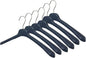 All Hung Up Hangers Plastic Coat Hangers, Clothes Hangers (Navy Blue, 100pk)