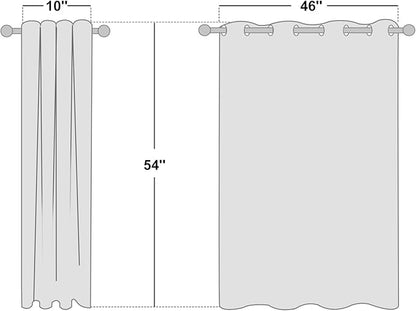 NICETOWN Blackout Living Room Curtain 102 inch Length - Grommet Thermal Insulated Cold & Heat Blocking Window Treatment Sound Reducing Drape for Bedroom (Beige, 1 Piece, W66 x L102)