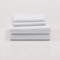 Cuddledown dreamstead Queen Bed Soft, Easy, 100% Cotton, Luxury Sateen, Set Includes Fitted, Flat Sheet and Pillowcase, White