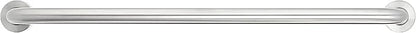 Amazon Basics Bathroom Handicap Safety Grab Bar, 42 Inch Length, 1.5 Inch Diameter, Holds up to 500LBs, ADA Compliant, Stainless Steel
