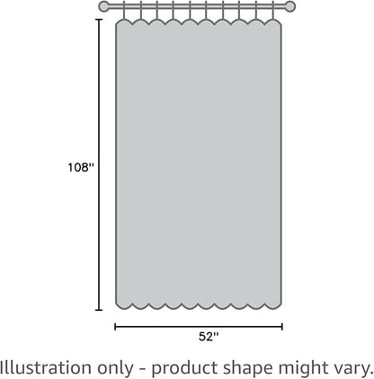 Jacquard Linen Curtains 108 inch Length 2 Panels Thick Faux Linen Blended Window Drapes Burlap Textured Curtains with Grommet for Living Room Bedroom Farmhouse (52x108 Light Coffee) Natural