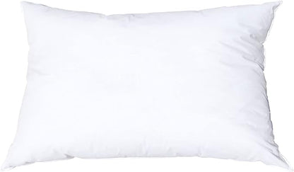 Pillowflex Synthetic Down Pillow Insert - 13x19 Down Alternative Pillow, Ultra Soft, Small Rectangle, Lumbar, Travel, Neck, Sleeping Pillow - 1 Decorative Pillow Form