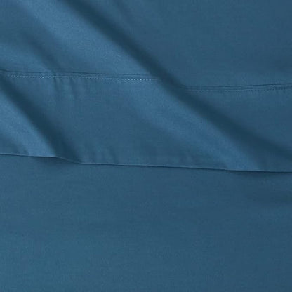 Amazon Basics Lightweight Super Soft Easy Care Wrinkle Free Microfiber 3 Piece Bed Sheet Set with 14-Inch Deep Pockets, Twin, Dark Teal, Solid, Kids, Men & Women Bedding