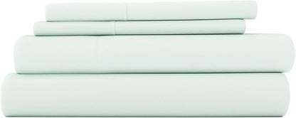 Linen Market Brushed Microfiber Twin XL Sheet Set 3 Piece – Oeko-TEX Certified Ultra Soft & Wrinkle-Free - 16" Deep Pocket Sheets - Easy Care Twin XL Size - Mint