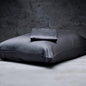 LUXOME 100% Rayon (Viscose) from Bamboo Pillowcase Set (Standard/Queen) | 400 Thread Count | Moisture-Wicking | Envelope Closure | Charcoal