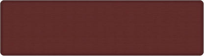 NewLife by GelPro Decorative Foam Floor Mat, 30" x 108", Grasscloth Crimson