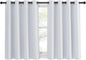NICETOWN Room Darkening Curtain for Living Room - Window Treatment Thermal Insulated Grommet Room Darkening Panel/Drape for Bedroom (1 Panel, 52 by 45, Greyish White)