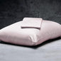 LUXOME 100% Rayon (Viscose) from Bamboo Pillowcase Set (Standard/Queen) | 400 Thread Count | Moisture-Wicking | Envelope Closure | Blush