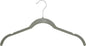 Amazon Basics Slim, Velvet, Non-Slip Shirt Clothes Hangers, Gray/Silver - Pack of 30