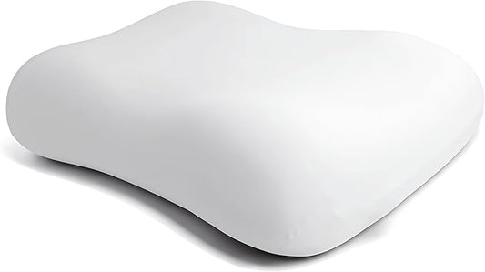 Deep Sleep Pillow, Memory Foam Pillow for Side Sleepers Ergonomic Contour Neck Support, Orthopedic Cervical Shape Gently Cradles Head & Provides Neck Support & Shoulder Pain Relief - Gray