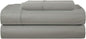 400 Thtread Count twinSize Bed Sheets, 100% Egyptian Cotton twinSheets Set With 1 Flat Sheet Fitted Sheet & Pillowcase, Soft Sateen Weave Fits Upto 17", Machine Washable & Naturally Cooling - Silver