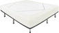 Biscaynebay Decorative Box Spring Covers King & Cal King Size, Ivory Luxurious Jersey Knitting Stretchy Wrap Around 4 Sides Bed Skirts for Home/Hotels, Easy Fit Wrinkle Free Machine Washable